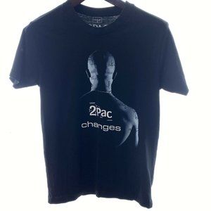Mister Tee x Artist Tupac S Small Black T-shirt Changes